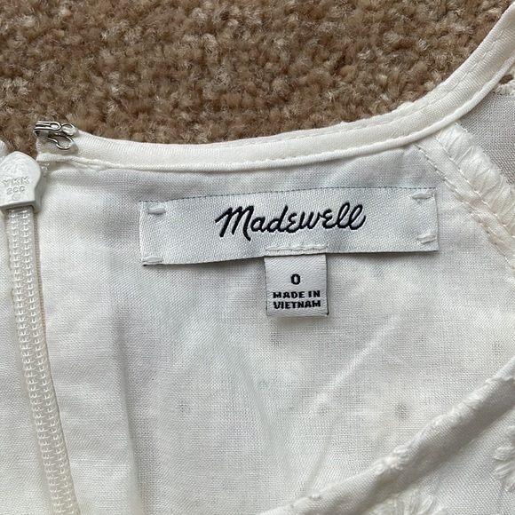 MADEWELL: Eyelet Mini Dress - Picture 5 of 7